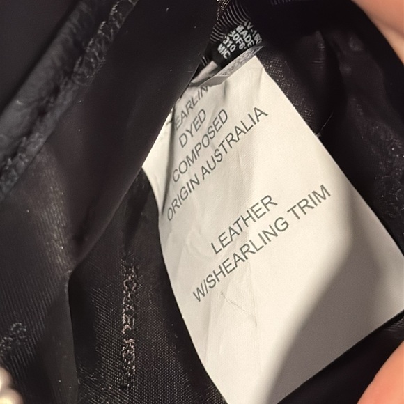 Michael Kors Rhea Pebbled Leather & Australian Shearling Multi Compart. Backpack - Picture 6 of 17